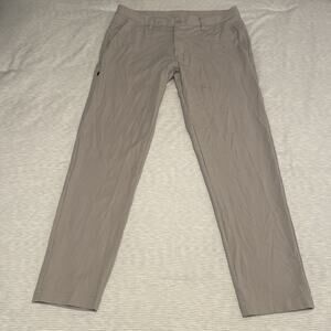 BYLT Everyday Pants 2.0 Chino Grey Size XL (36x30) Stretch Men’s Casual